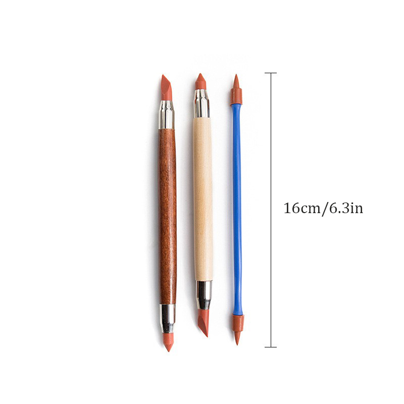 Clay pottery tool set 32/30/22 pieces clay clay carving knife silicone drill pen pill stick clay tool auxiliary indentation eraser pen and modeling tool