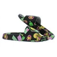 thumbnail image 3 of Champion IPO Catch Print Youth Slide Boys Shoes Size 13, Color: Black/Multi-Colored, 3 of 5