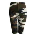 thumbnail image 3 of Xysaqa Shorts for Women, Women's Camouflage Workout Gym Running Shorts Comfy Yoga Leggings for Women High Waist Beach Shorts Plus Size 2X 3X 4X 5X, 3 of 3