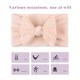thumbnail image 1 of Diadema elástica de nailon suave para bebé, diadema turbante para niñas recién nacidas con lazo Tmvgtek Para estrenar, 1 of 6