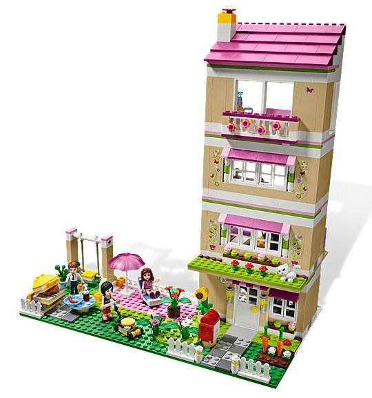 LEGO® Friends Girls Olivia's Play House w/ Three Mini Doll Figures | 3315 - image 4 of 9