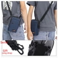 thumbnail image 4 of Riñonera deportiva con correa para el hombro, de tela Oxford, impermeable, para hombre y mujer, para correr al aire libre, montañismo, fitness, teléfono móvil, 4 of 5