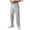 Light Gray, variant on ZZHZGZ Sweatpants for Men Men's Elastic Ankle Drawstring Waist Long Pants Xl