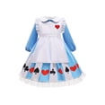 thumbnail image 2 of Disfraz De Halloween Para Niñas, Vestido De Princesa De Sirvienta De Dibujos Animados Para Niños Y Niñas Pequeñas, Traje De Fiesta De Cosplay Para Niños, Festival De La Cerveza, 2 of 4