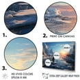 thumbnail image 3 of Designart "Dreaming Snow Penguin Pioneers" Penguin Floater Framed Wall Decor, 3 of 5