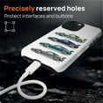 thumbnail image 7 of FKBRCL4U for iPhone 15 Compatible with Magsafe Case Old School Gray Green Blue Super Car Pattern for Girl Boy Full Body Magnetic Design Soft Silicone Protection, 7 of 7