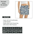 thumbnail image 5 of Pug Pajama Shorts Women - Soft and Comfortable - Pug Gifts - Womens Lounge Shorts, 5 of 5