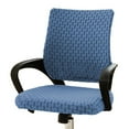 thumbnail image 5 of ZenCart Computer Chair Cover Split Stretchy Office Chair Cover Universal Desk Task Chair Cover Fitted Slipcover for Home Office Rotating Chair, 5 of 8