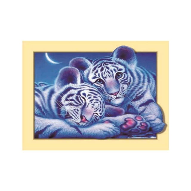 Animal Resina 5D DIY Diamante Pintura Bordado Punto de Cruz Imagen Decoración de la pared del hogar - L2007 Eigraketly JJ13343-04