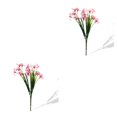 thumbnail image 4 of Ramo de flores artificiales Monstrate de seda 5 cabezas ramo de fiesta decoración del hogar EE. UU. Rosado 2Conjunto, 4 of 6