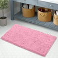 thumbnail image 6 of LuxUrux Extra Soft Chenille Bath Rug Cloud White Microfiber Super Absorbent Bath Rug, 20 x 30'', 6 of 9