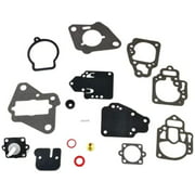 18-7212 Carburetor Rebuild Kit with Gasket for Many Mercury Mariner Outboards 6 8 9.9 10 15 20 25 HP 2cyl Boat Motor