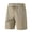 #05 Khaki 【Mix, Match & Rotate: Stock Up on Daily Colors】, variant on Men's Athletic Sports Shorts, 80% Nylon 20% Spandex Joggers, Elastic Waist Drawstring Straight Leg Quick Dry Breathable Stretchy for Gym Workout Running Casual Daily Summer