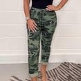 thumbnail image 2 of Womens Camo Pants Elastic Waist Pant Colorful Printed Casual Without Positioning Print Camouflage Pants For Women Camouflage S, 2 of 7