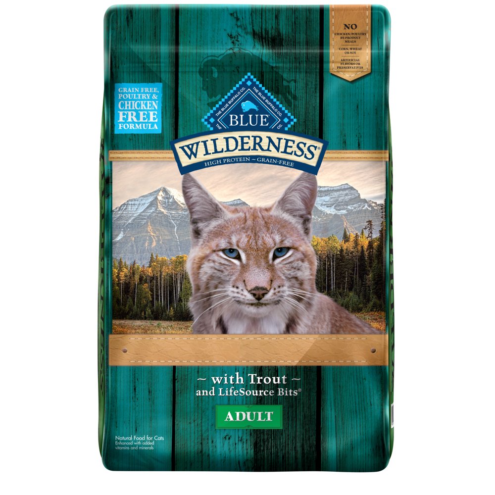 Blue Buffalo Wilderness Rocky Mountain Recipe Trout Adult Dry Cat Food