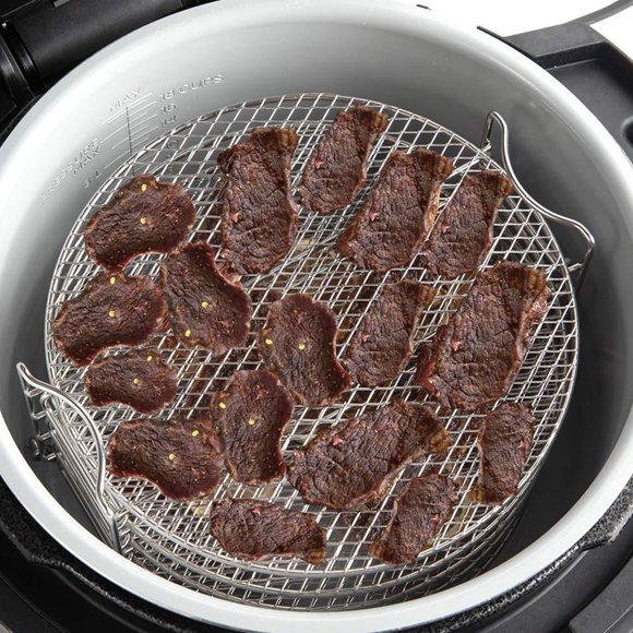 Stainless Steel Dehydrator Rack 5-layer Air Fryer Stand Pressure Cooker Accessories Replacement for Ninja Foodi