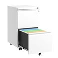 thumbnail image 2 of File Cabinet with 2 Drawers | Office Document Storage with Lock | Compact Metal Unit | Eliminates Clutter in Desk Area, 2 of 6
