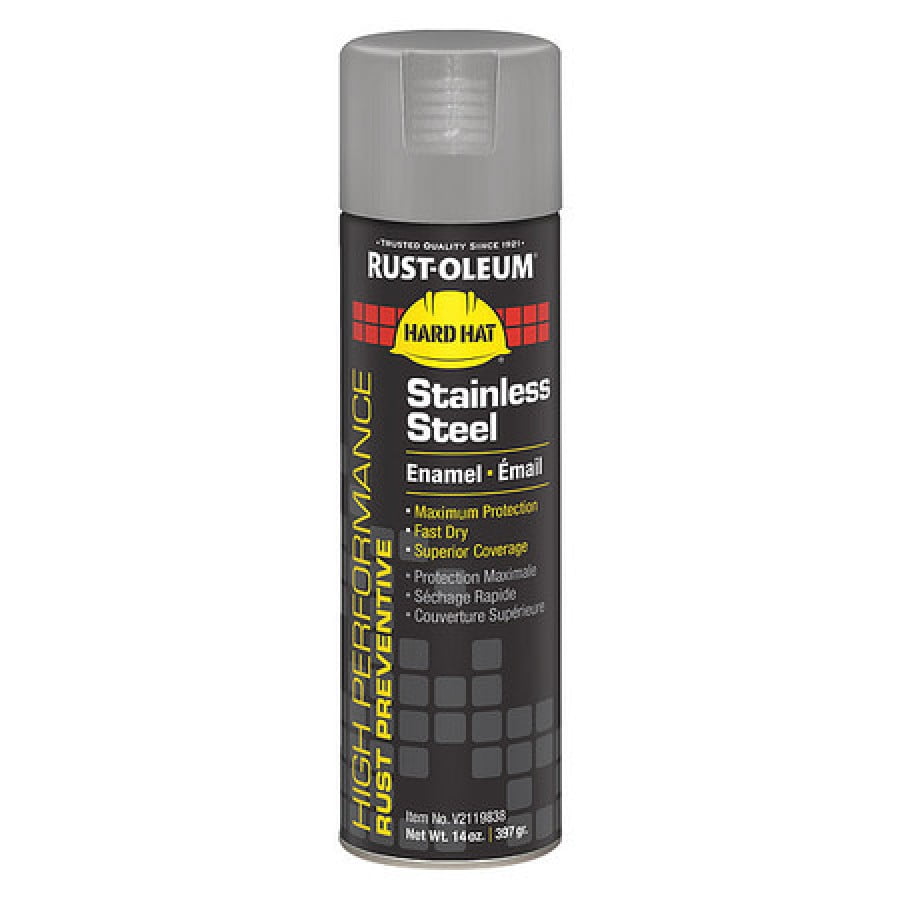 RUSTOLEUM V2119838 Rust Preventative Spray Paint, Stainless Steel