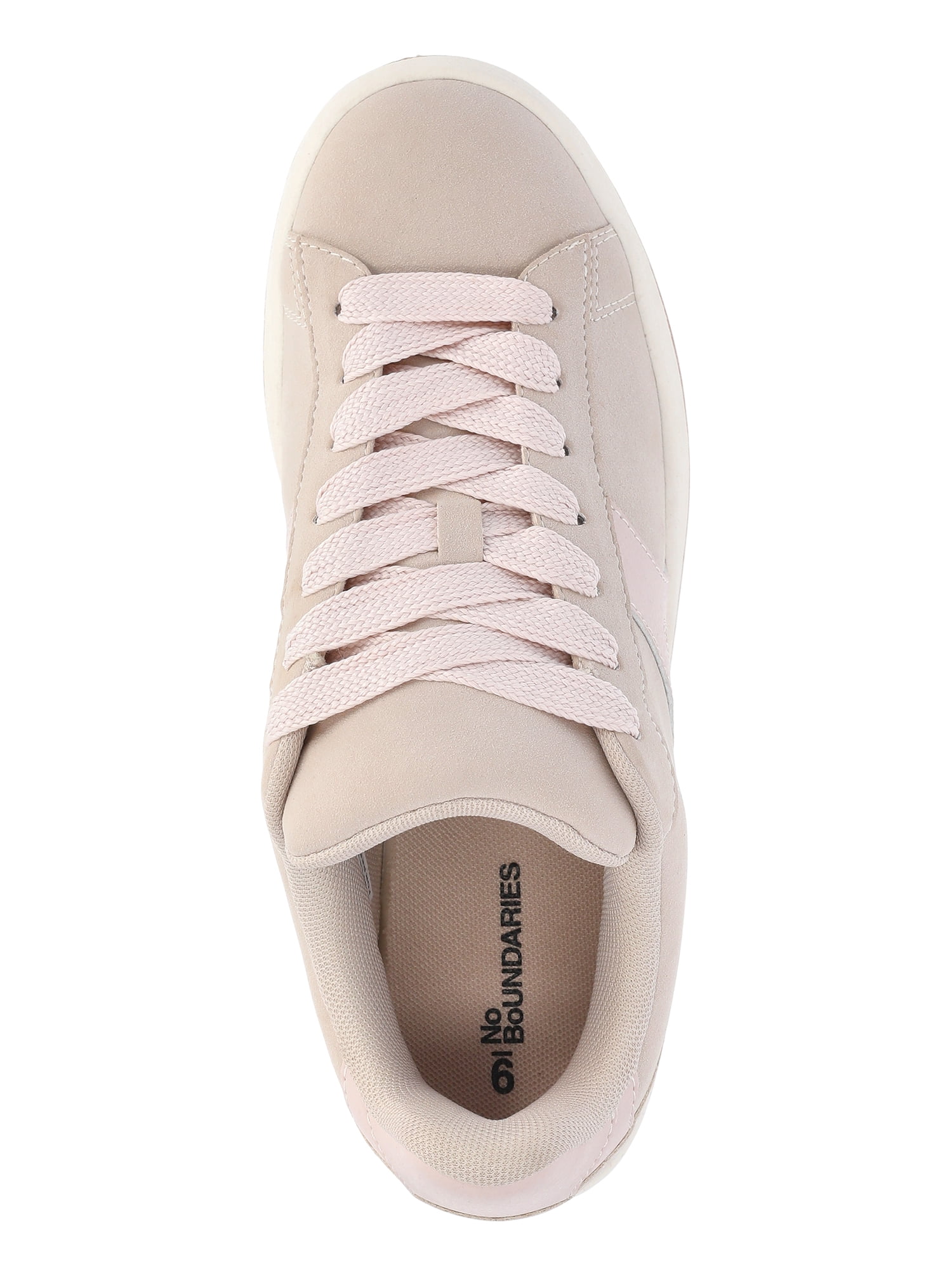 No Boundaries Chunky Lace-Up Skate Sneakers, Women's