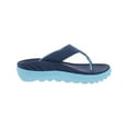 thumbnail image 4 of Vionic Unisex All Gender Blissful Restore Recovery Sandals Navy Porcelain Blue W7/M8, 4 of 7