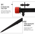 thumbnail image 4 of Miangastore Arroseur d'Irrigation Réglable pour Plantes de Jardin avec Pulvérisation à 360 Degrés Plastique Rouge 13cm, 4 of 8