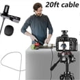 thumbnail image 4 of Lavalier-Lapel Microphone Great Sound Quality Microphone for Video Recording, 4 of 5