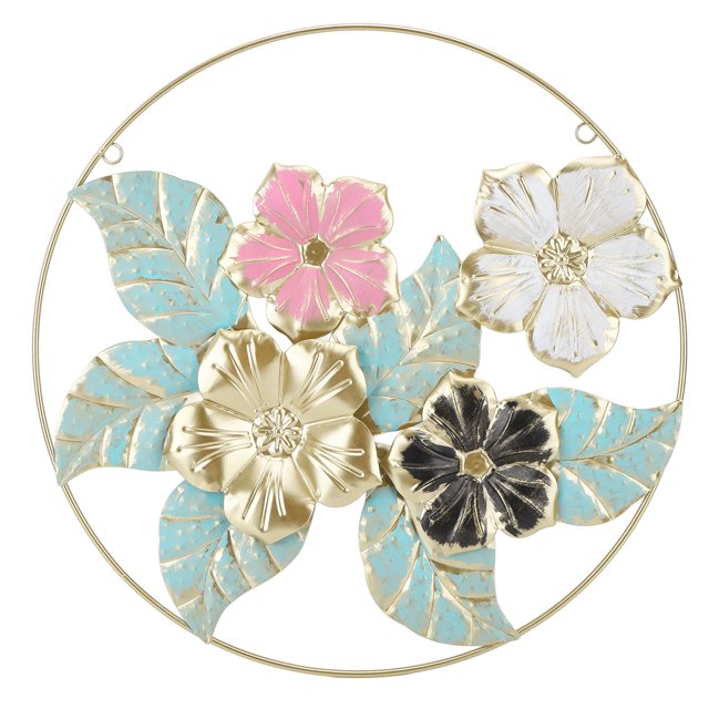 Metal Wall Art Decor,Flower Metal Wall Decor Flower Metal Wall Decor Wall Decoration Top-Notch Performance
