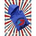 thumbnail image 3 of All American Girl W Kiss Hoodie Women -Image by Shutterstock, Female 3X-Large, 3 of 4