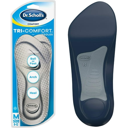Dr. Scholls Tri-Comfort Insoles Mens (Size 8-12)