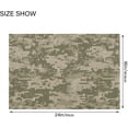 thumbnail image 3 of GZHJMY Digital Camouflage Camo Pattern Bath Mat for Bathroom Rugs Rectangle Carpet for Shower, Fluffy Absorbent & Machine Washable, 16x24 Inch Carpet Runner, 3 of 5