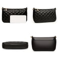 thumbnail image 2 of Small Quilted Crossbody Bag for Women - Stylish Shoulder Side Handbag with Detachable Coin Purse, Chain Strap, and Chic Design - Perfect for Daily Use, Travel, and Night Out, 2 of 6