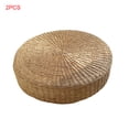 thumbnail image 1 of 2 Pcs Coussin d'Assise en Paille Tapis de Sol Rond Coussin d'Assise Coussin d'Assise Universel Maison Yoga Tapis d'Assise Fournitures Baohd, 1 of 8