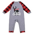 thumbnail image 3 of Matching Family Christmas Pajamas Red Buffalo Plaid Xmas Holiday Sleepwear Jammies Clothes Long Sleeve PJs Set, 3 of 4