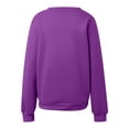 thumbnail image 6 of Liuinsasek Womens V Neck Fall/Winter Solid-Color Sweatshirts Casual Fashion Loose Fit with Pockets Sweatshirts Long Sleeve Pullover, 6 of 6