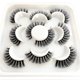 thumbnail image 1 of Pestañas 5 pares DD curl Tiras rusas Pestañas Faux Mink Lashes 3D Mink Lashes Fox Eyes Natural Falsas Pestañas Extensiones de pestañas Tan Jianjun unisex, 1 of 2