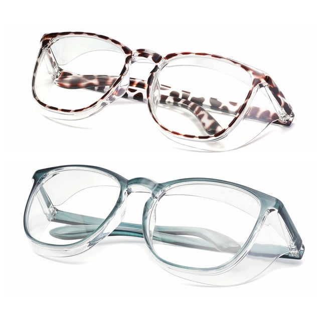 Gafas de seguridad Alsenor, antiempañamiento, protección UV, paquete de 2