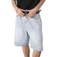 thumbnail image 2 of WILLBEST Pantalones Cortos Cargo para Hombre, Sueltos, Casuales, de Pierna Ancha y Pierna Recta, de Mezclilla, 2 of 7
