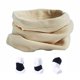 thumbnail image 1 of Calentador de cuello multifunción, bufanda de lana para invierno, máscara cálida, gorro suave, 1 of 5
