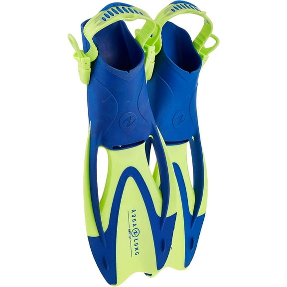 Aqua Lung Play Series Junior Zinger Fins Blue/Green Size Small