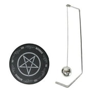 Gothic Pentagram Pendulum Board For Decision Making Divination Dowsing Wicca