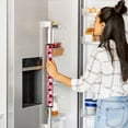 thumbnail image 5 of Refrigerator Door Handle Covers Set of 2, Rose Adjustable Non Slip Fridge Handle Covers, Appliance Handle Covers for Dishwasher Cuteness Oven Kitchen Decor, 5 of 6