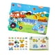 thumbnail image 4 of Paster estable plegable, juegos , rompecabezas de educación temprana, rompecabezas de aprendizaje, libro de pegatinas impermeable Transporte, 4 of 6