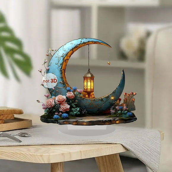 Lighthouse Home Decor, Festive Ornament, Glass Material, Illuminated Design, for Living Room, Office Desk, Seasonal Decor, Christmas Ornament, Home Accent, Wall Shelf Decor, Interior SOPABCP