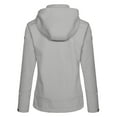 thumbnail image 2 of Little Donkey Andy Women's Softshell Jacket Ski Jacket with Removable Hood, Fleece Lined Light Gray Heather Size XXL, 2 of 7