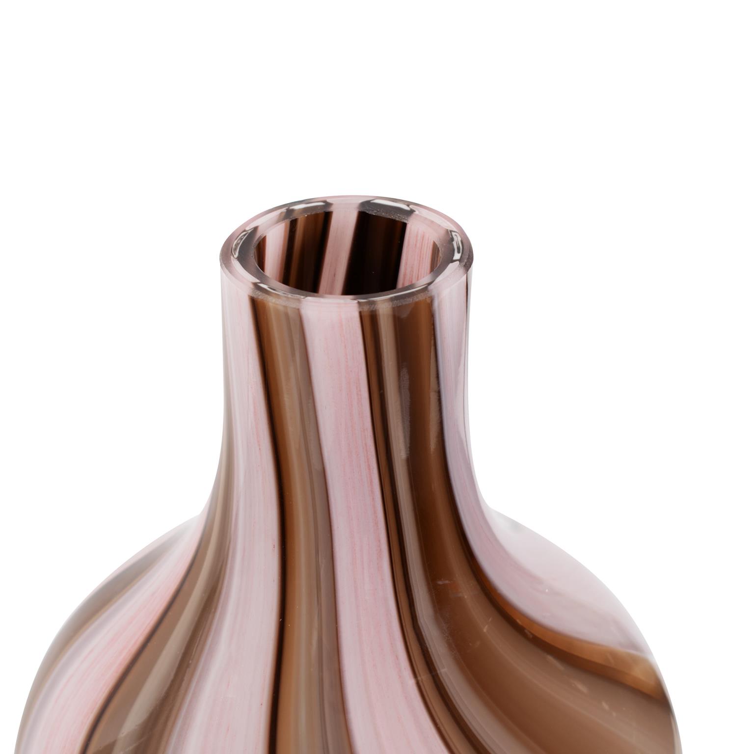 Neapolitain Glass Vase- Medium