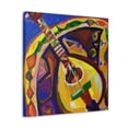 thumbnail image 2 of Mandolin in Fauve Hues - Canvas, 2 of 10
