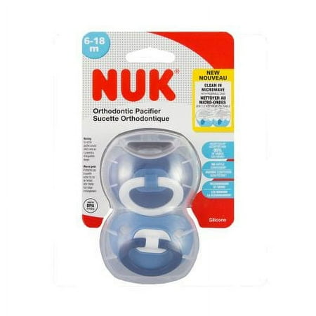 NUK PACIFIER SZ2 JCY 2PK MXD