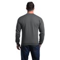 thumbnail image 3 of Shop4Ever Men's Funcle The Man The Myth The Bad Influence Crewneck Sweatshirt Small Charcoal, 3 of 5