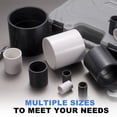 thumbnail image 4 of 5Pcs Acoplamiento de tubería de PVC, Conectores de 1-1/4" SCH40 para riego y plomería, 4 of 6