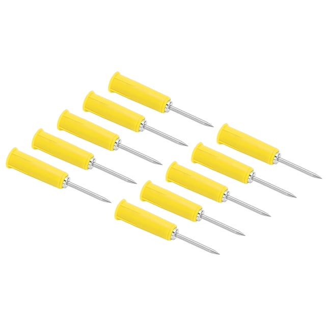 10 Uds Pines De Aislamiento De Conversión De La Sonda De Perforación De Alambre De Cable De Plátano Multímetro